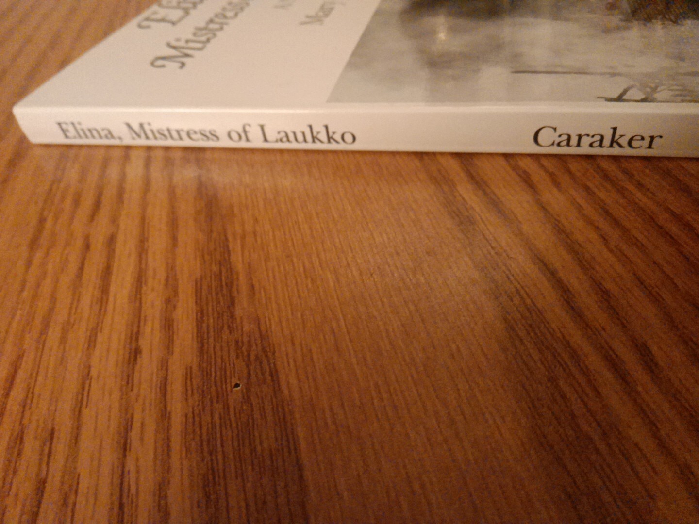 Elina,Mistress Of Laukko By Mary Caraker-1997 North Star Press Of St. Cloud(New)