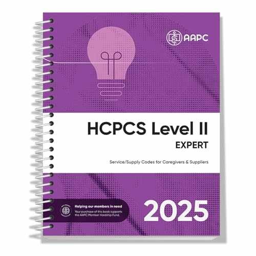 HCPCS Level II Expert 2025 – Spiral-bound, by AAPC – Good