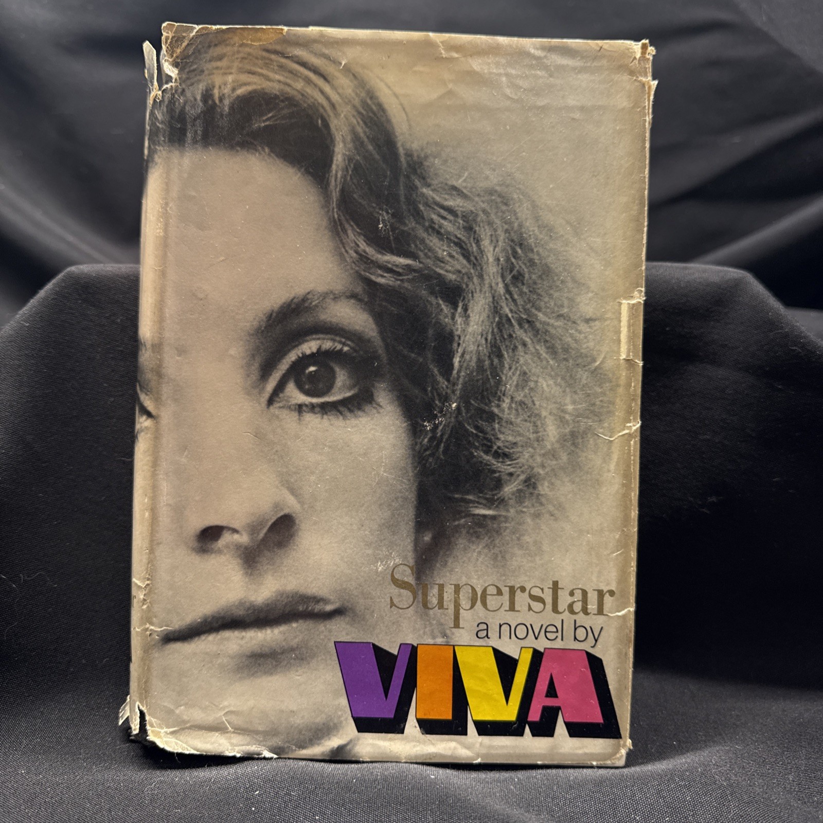 1970 VIVA Superstar Novel Hardcover Book DJ 1st G P Putnam Pop Art 60&rsquo;s VINTAGE