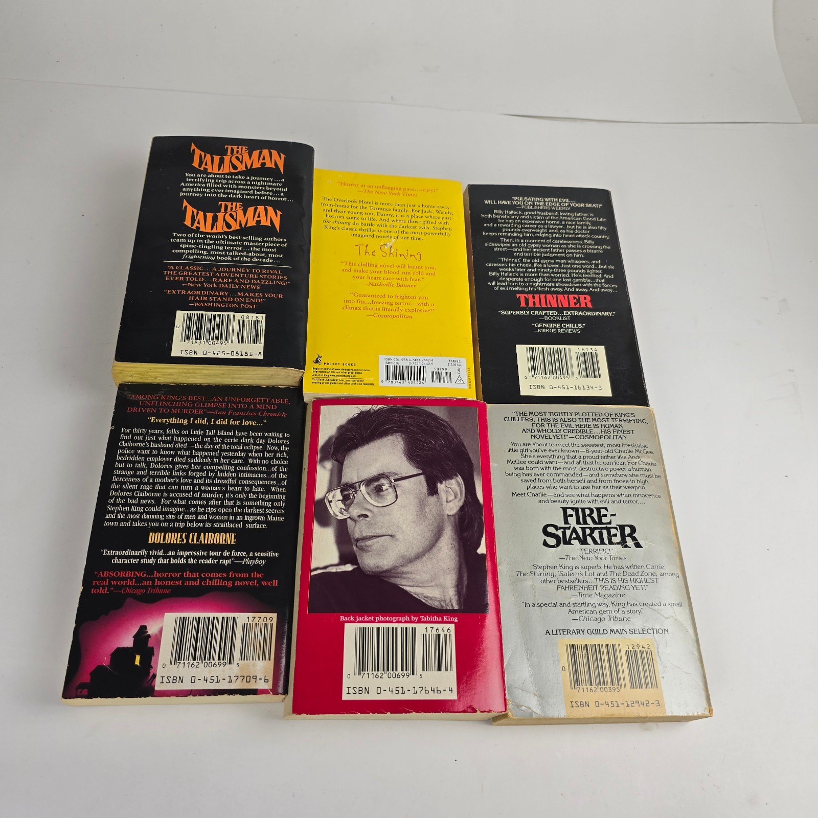 Stephen King Paperback Books Lot of 16 80s 90s 2000s Shining Stand Short Stories