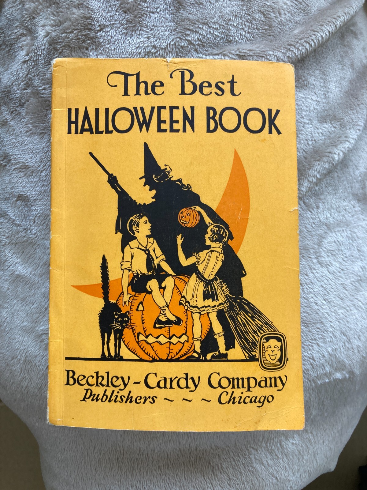 The Best Halloween Book, Lenore K. Dolan, 1931, 1st Ed, Beckley-Cardy Co, Fine