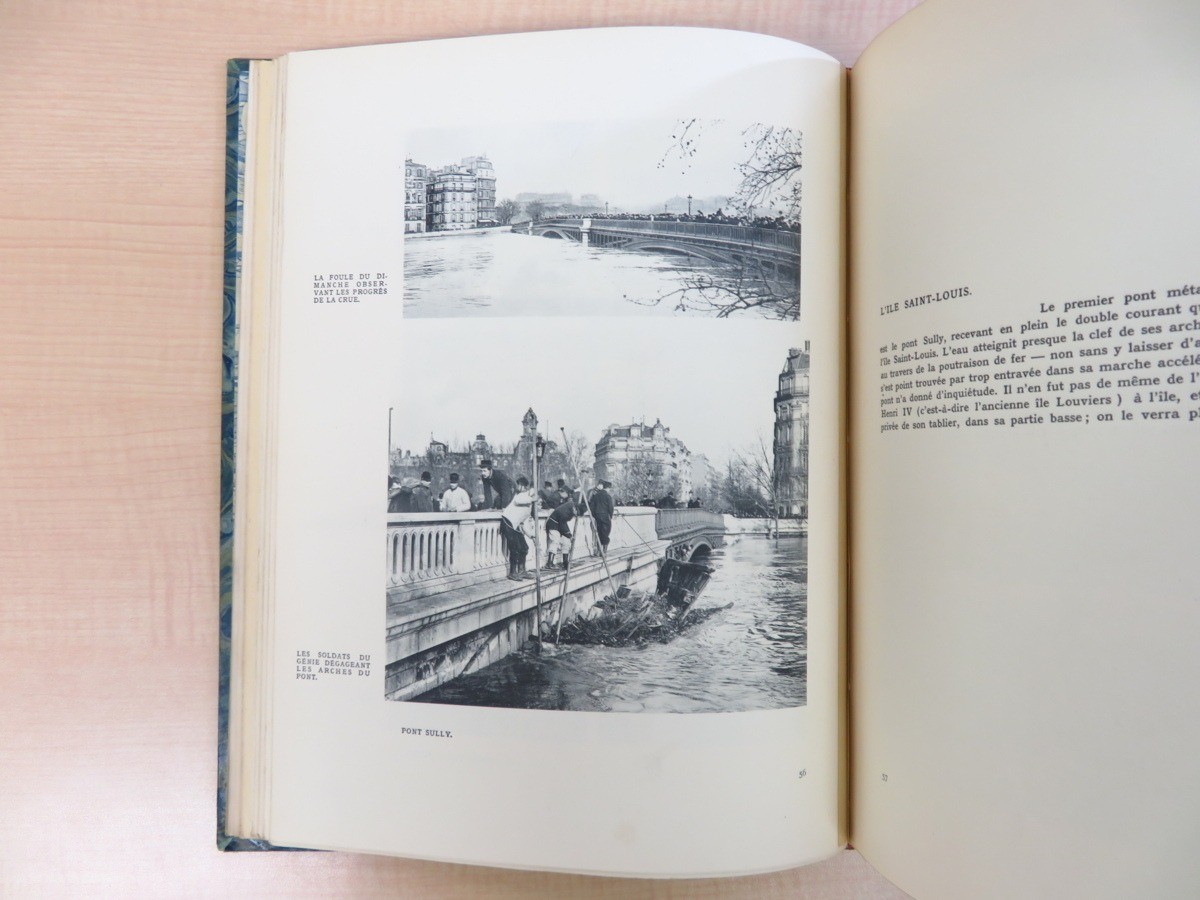 Paris Inonde : La Crue De Janvier 1910 10.2in x 12.9in Written in French