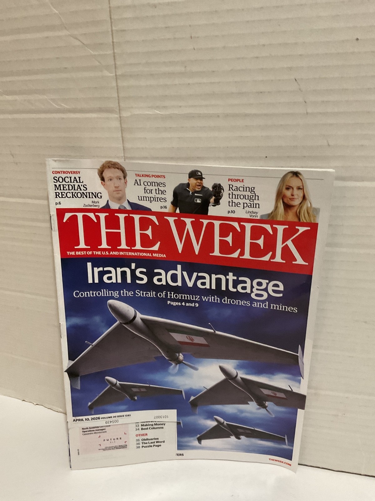The Week Magazine April 10, 2026 – Iran’s Advantage