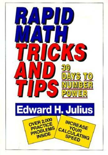 Rapid Math Tricks & Tips: 30 Days to Number Power – Paperback – GOOD