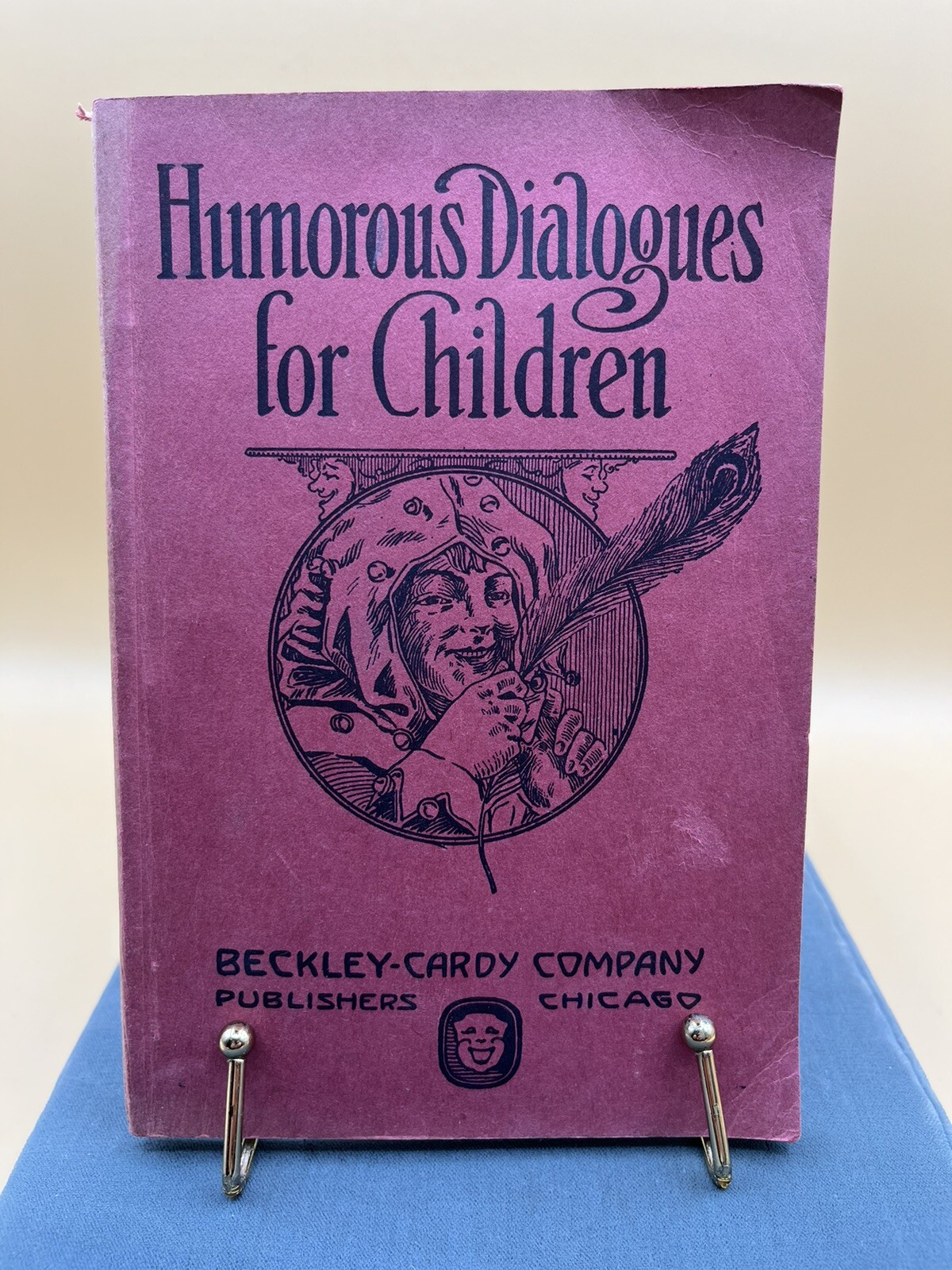1919 « Humorous Dialogues For Children » Marie Irish, Beckley-Cardy Chicago SC ACC