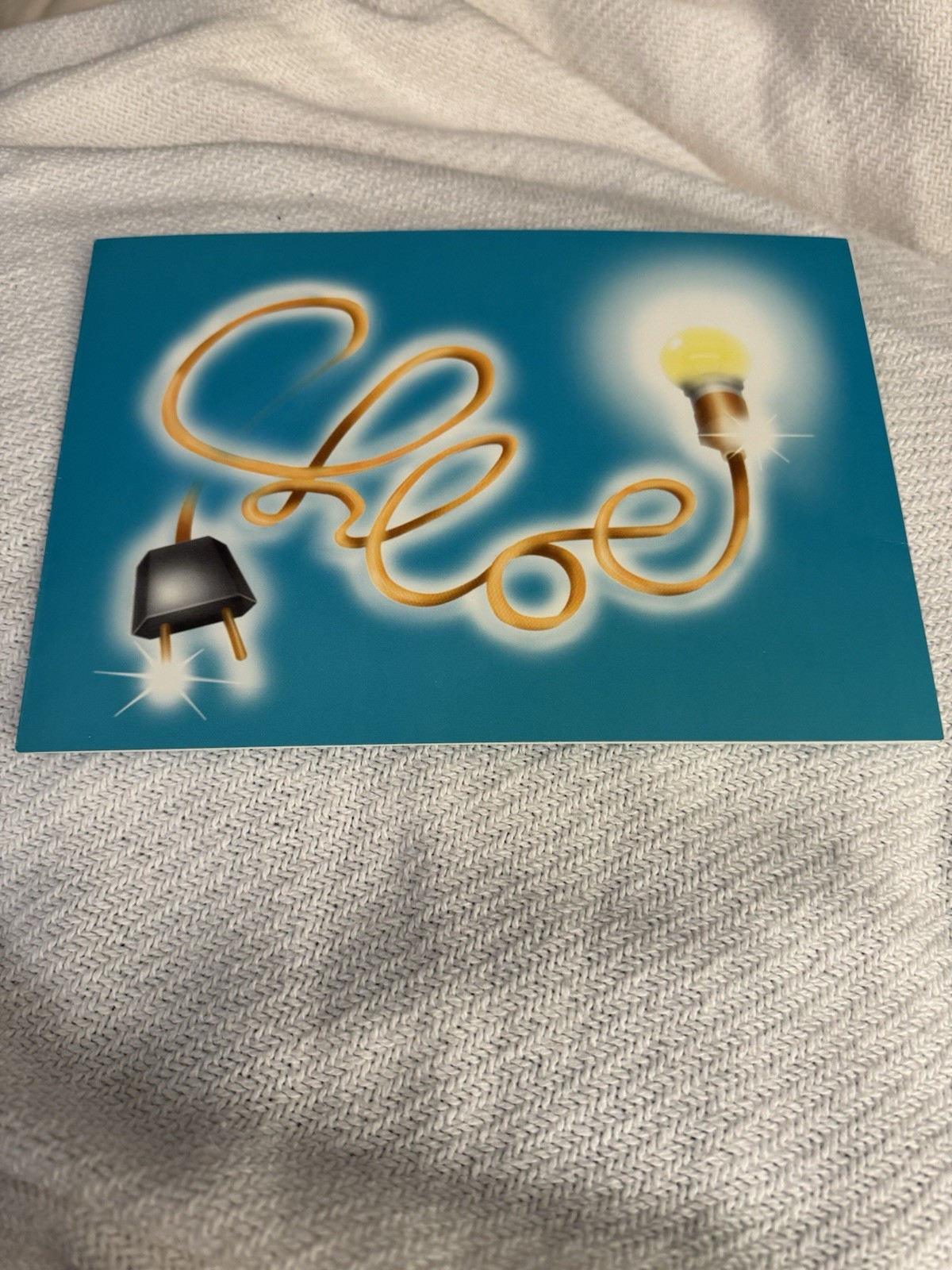 Chloe Runway Spring 1996 Written Invite Linda Evangelista Karl Lagerfeld RARE