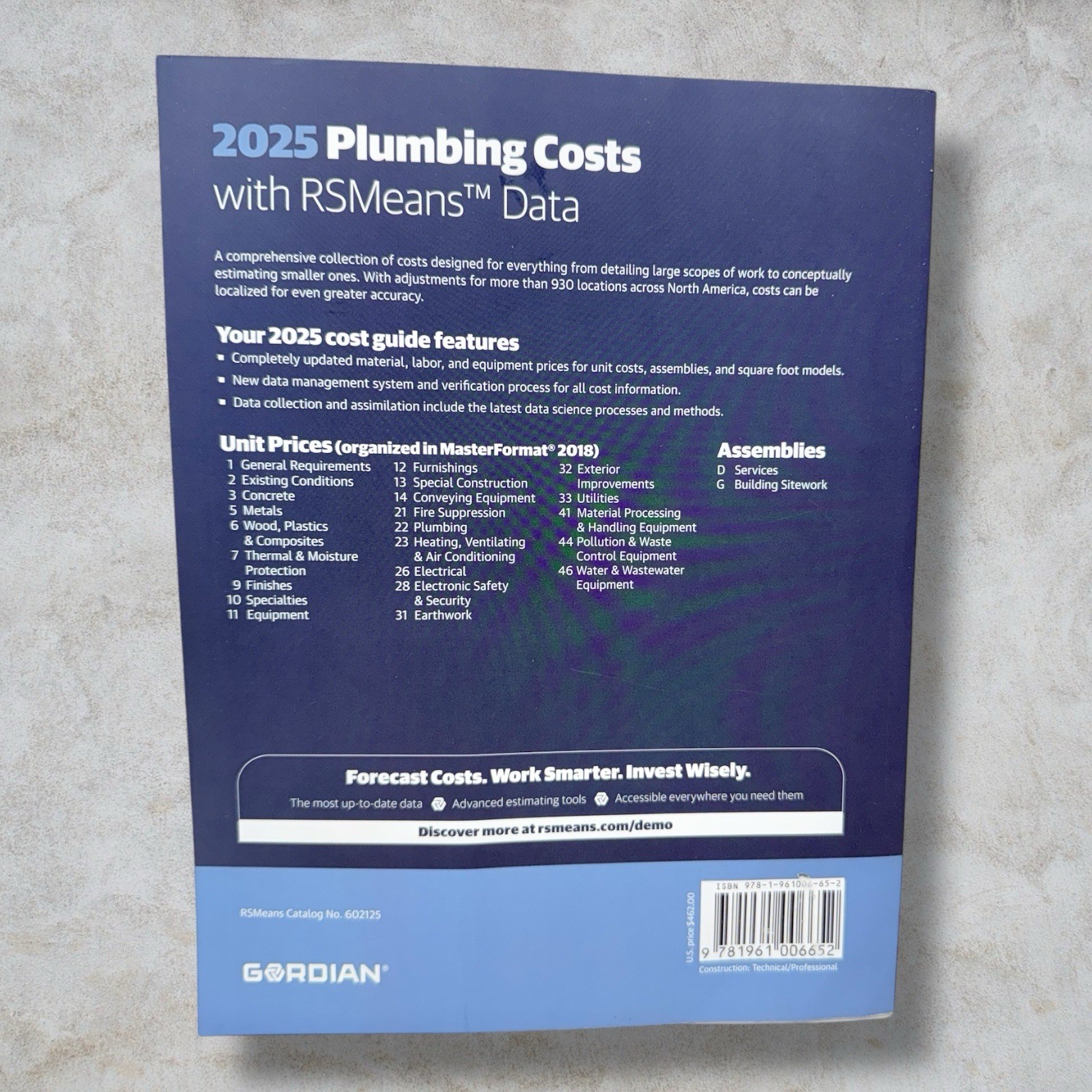Plumbing Costs With RSMeans Data 2025 (Means Plumbing Cost Data)