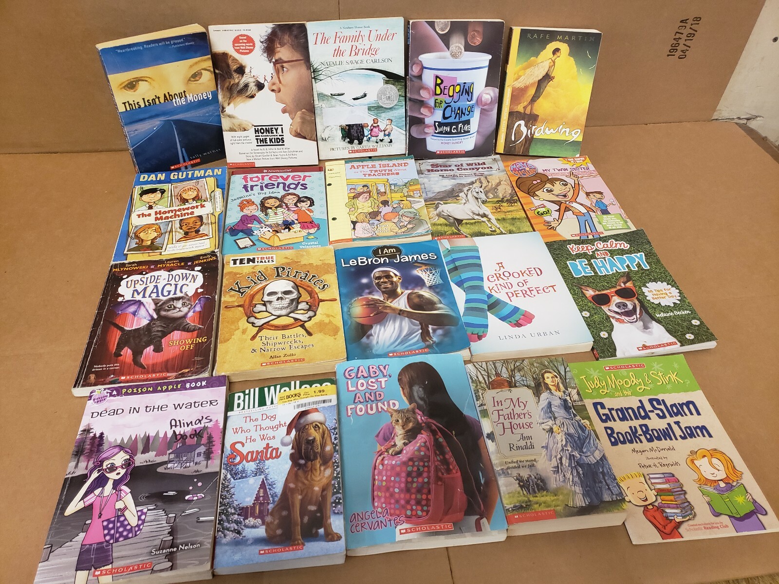 Lot of 10 Chapter ALL SCHOLASTIC Children Young RL 2-6 RANDOM UNSORTED BOOKS MIX