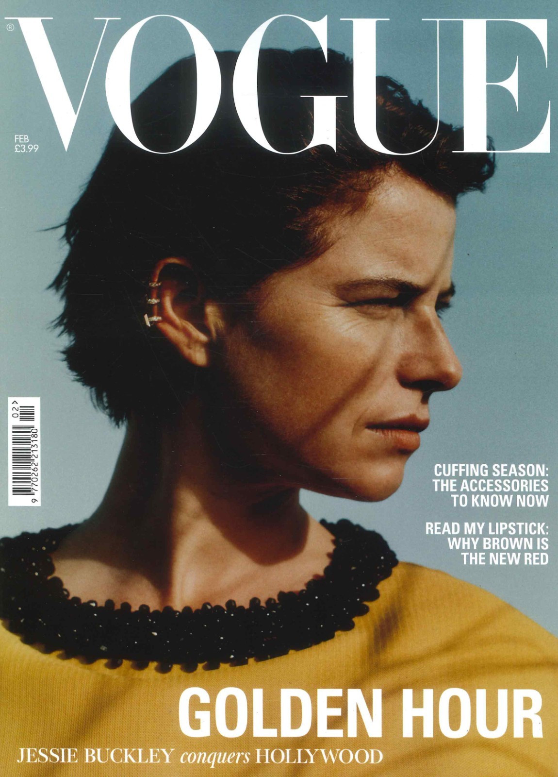 UK Vogue Magazine Jessie Buckley, Tom Blyth, Monica Barbaro, L Manville Feb 2026