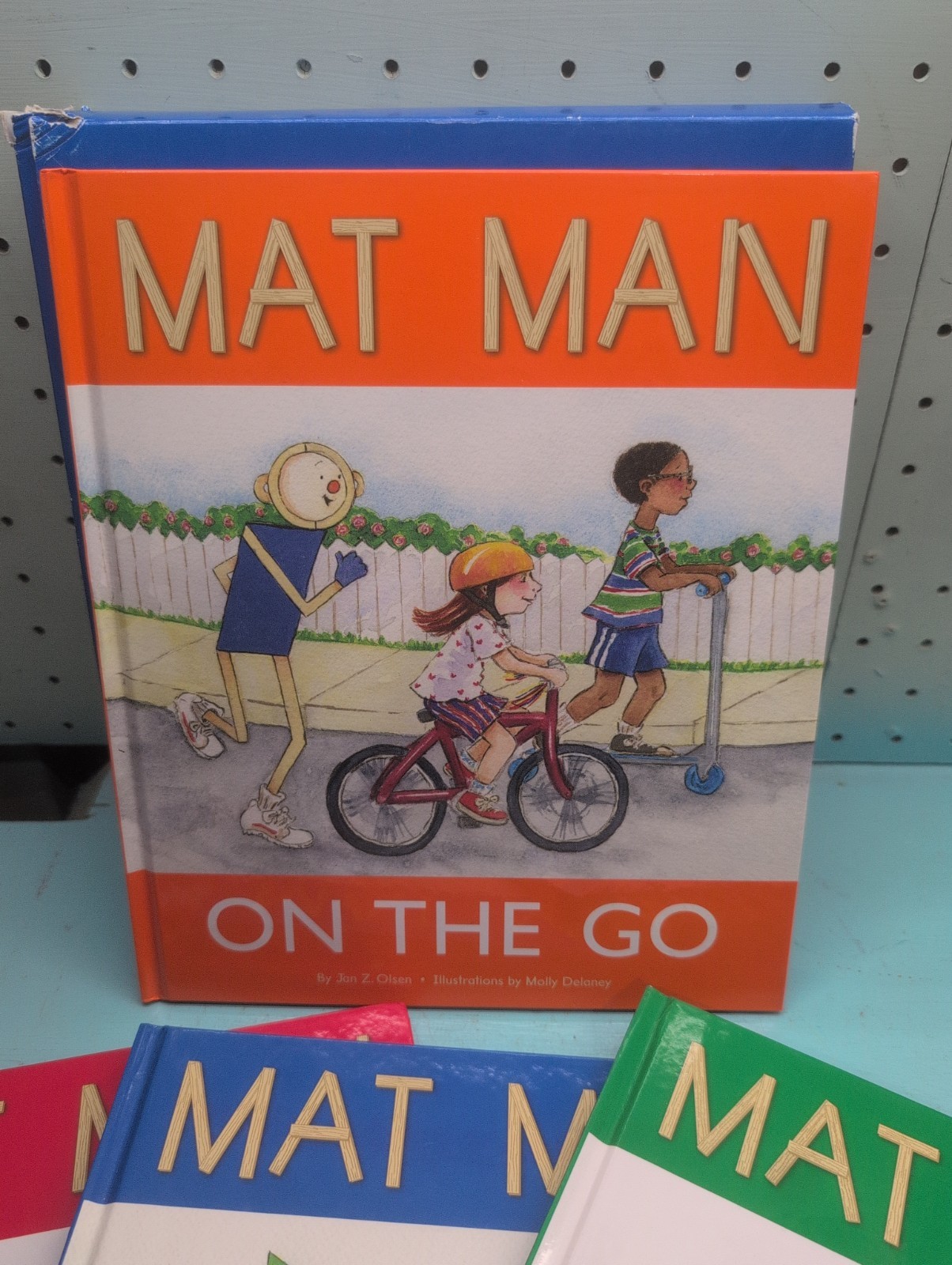MAT MAN Learning Without Tears By Jan Z. Olsen 4 Book Box Set ~ Hardcover – USED