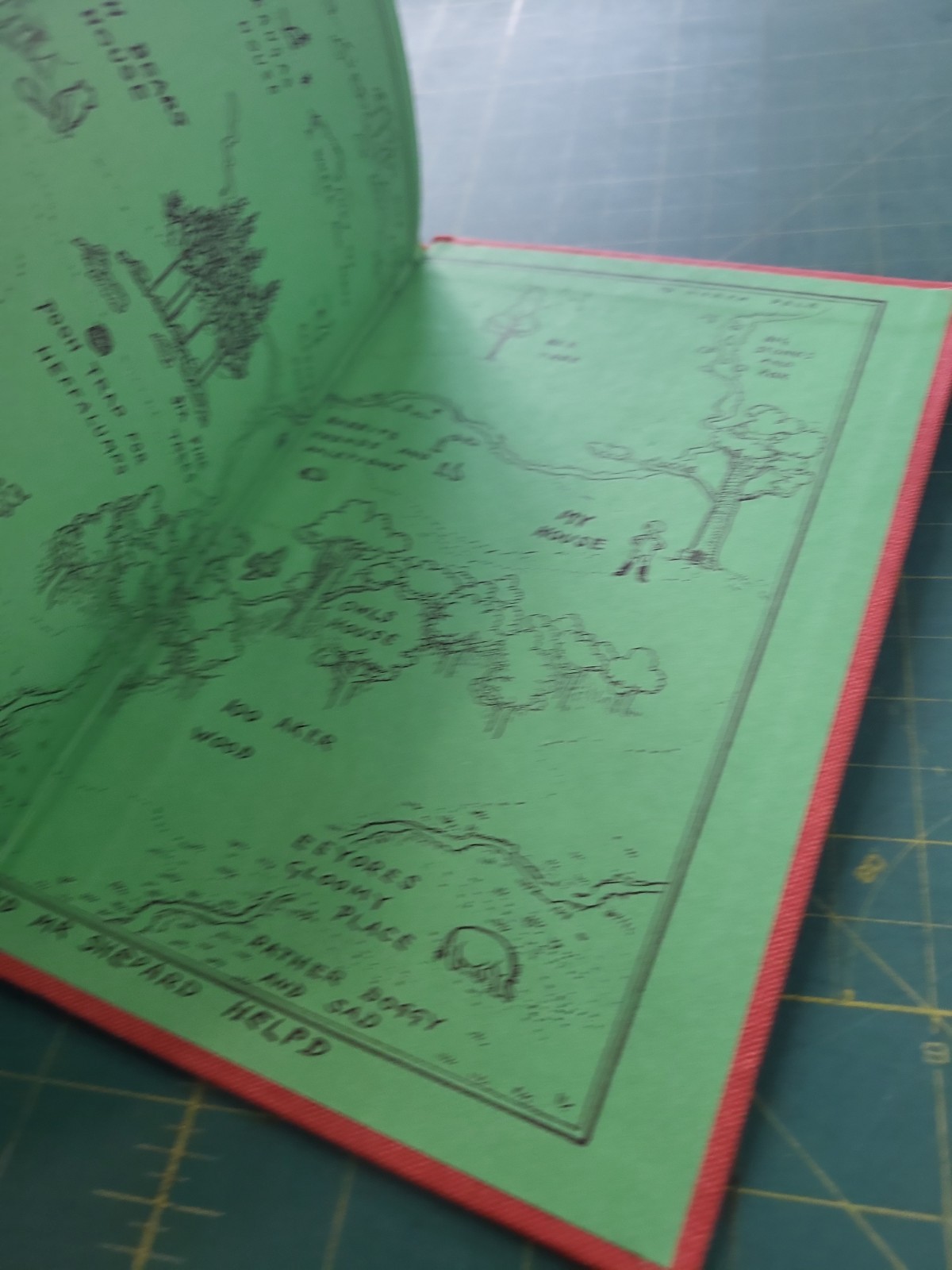 Winnie-the-Pooh by A.A. Milne 1961 E.P. Dutton Vintage Red Hardcover Illustrated