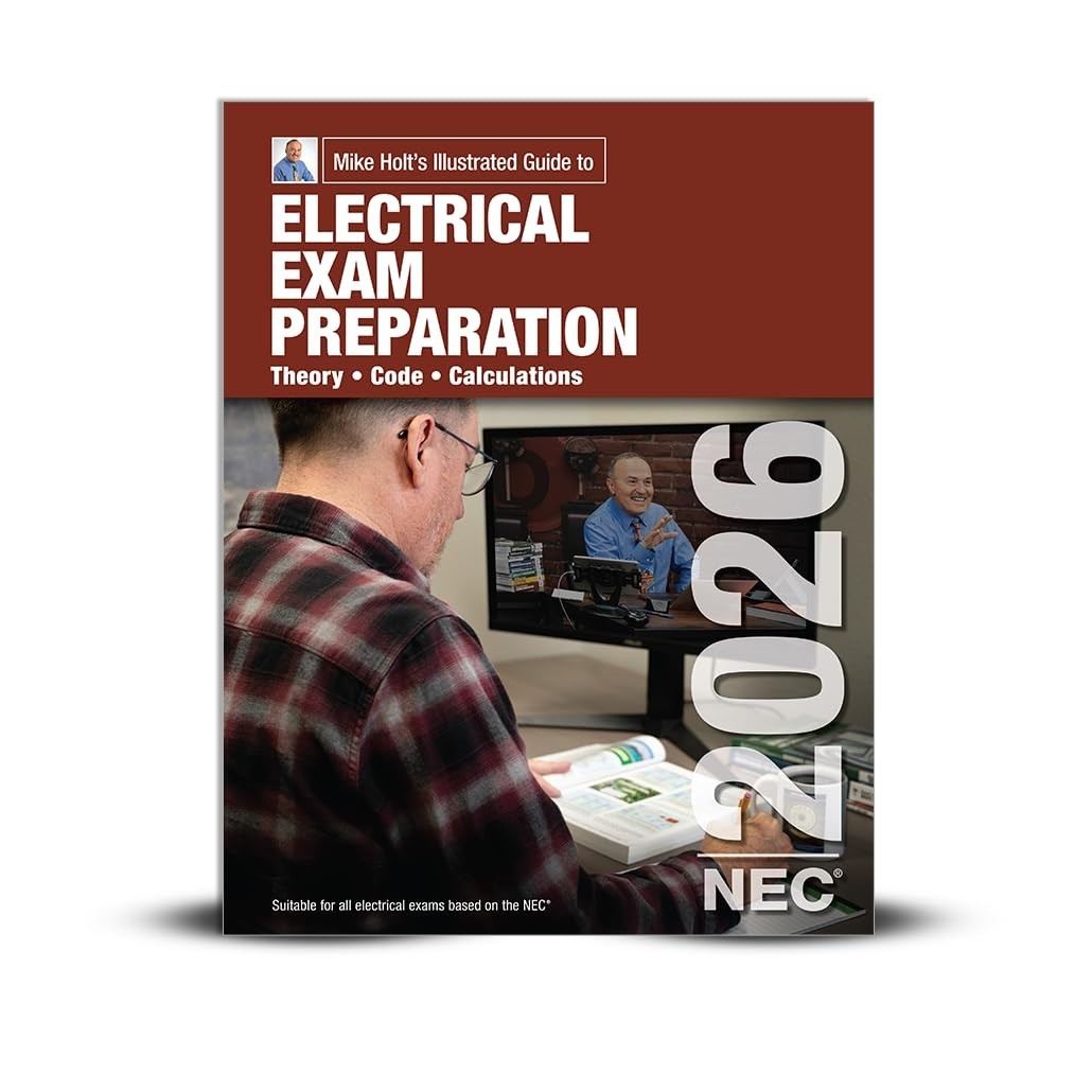 2026 Mike Holt Electrical Exam Preparation Textbook with Answer Key