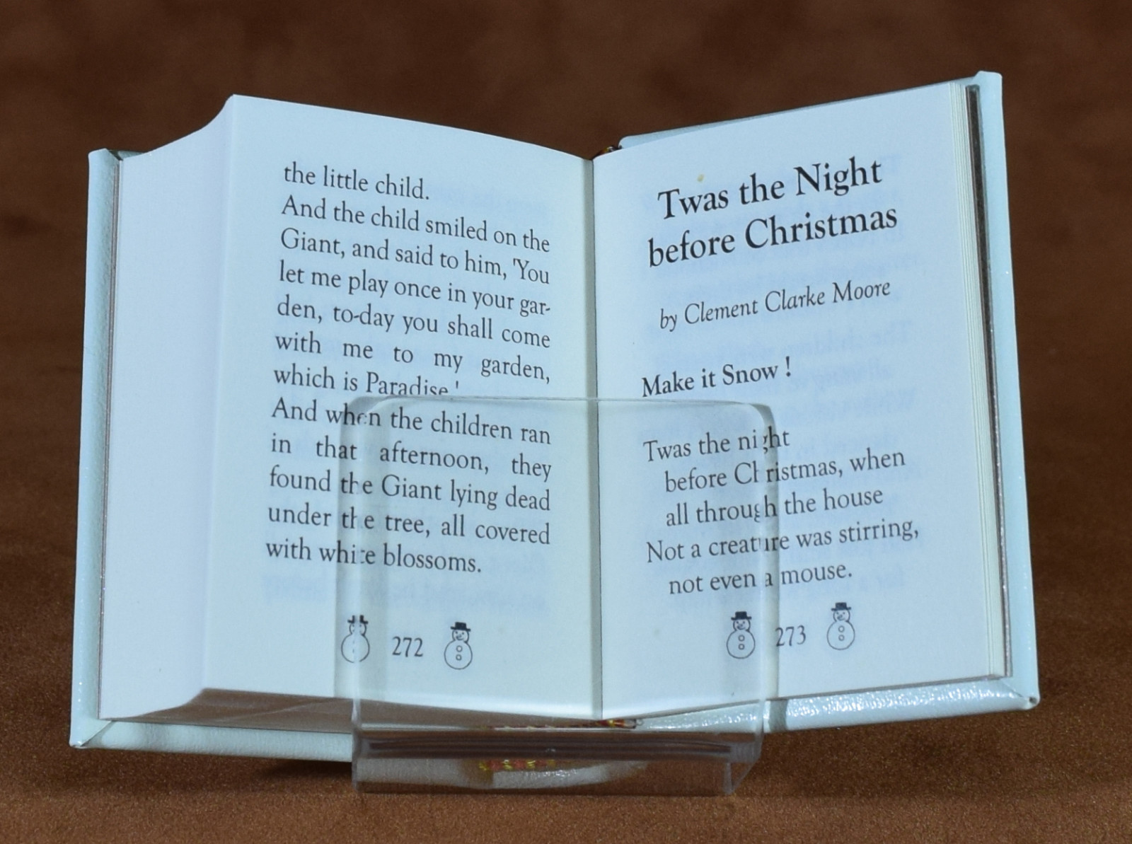 MINIATURE BOOK Classic Christmas Stories