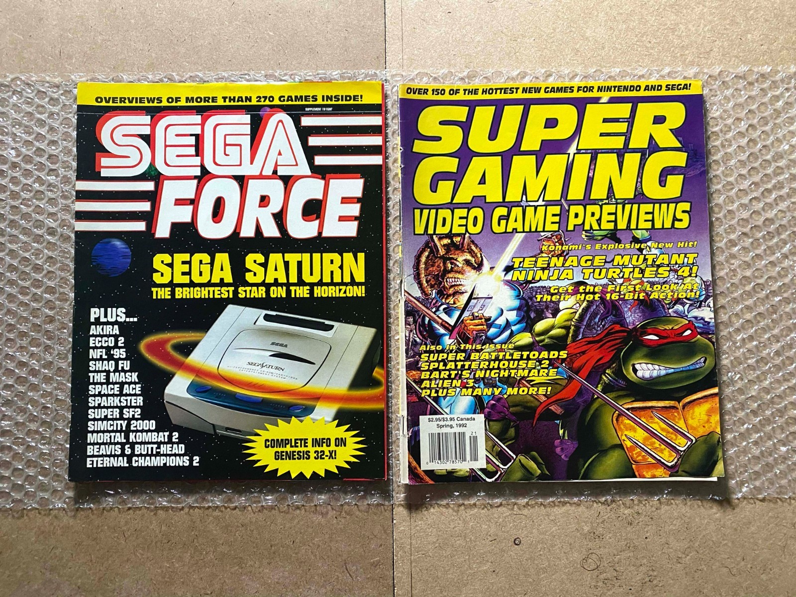 LOT OF EGM Supplements + Buyer&rsquo;s Guides + Super Gaming + Sega Force (1989-1997)