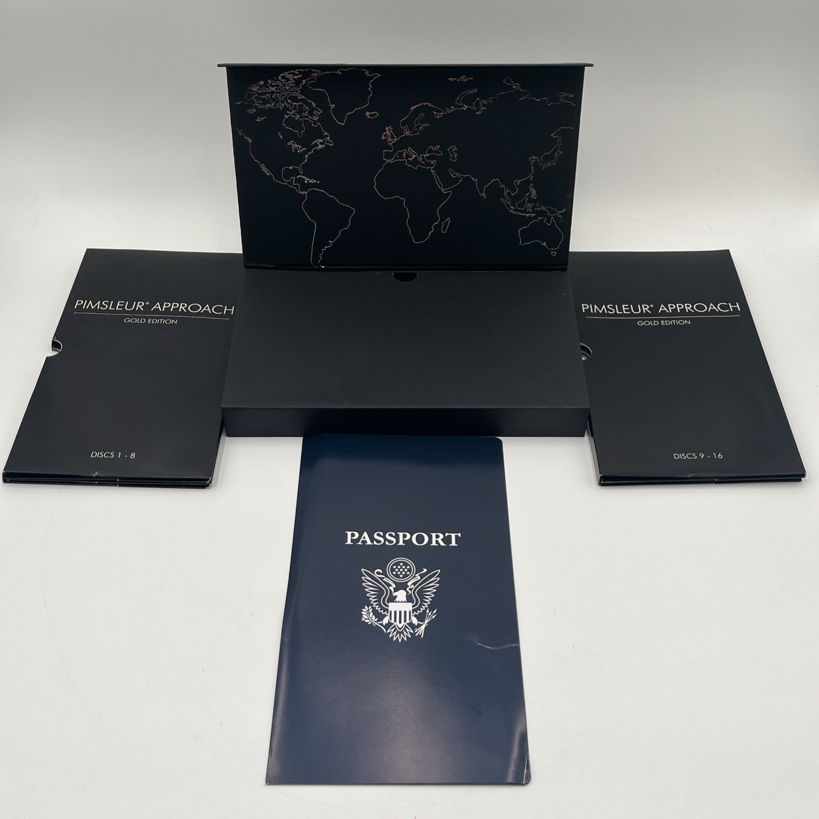 Pimsleur Approach Gold Edition Spanish Level I & II – 1 &2 Box Set Free Shipping