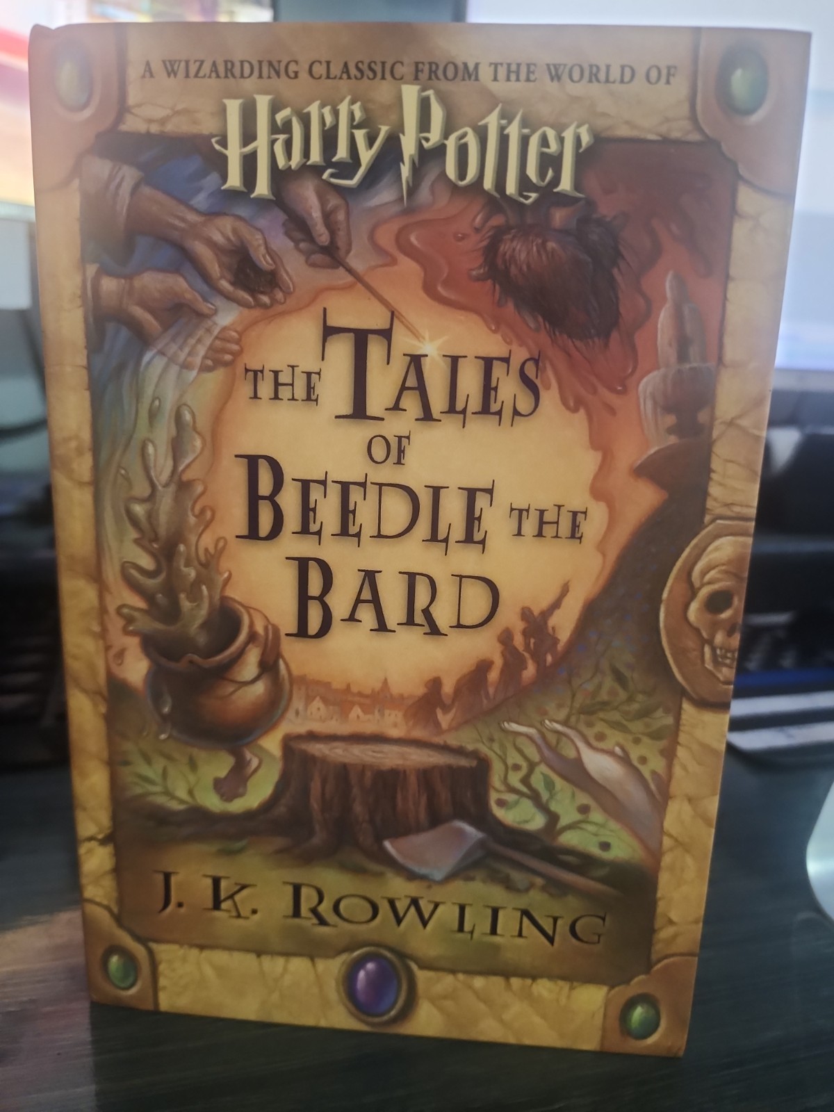 Harry Potter The Tales of Beedle The Bard JK Rowling 1st Edition New Never Used