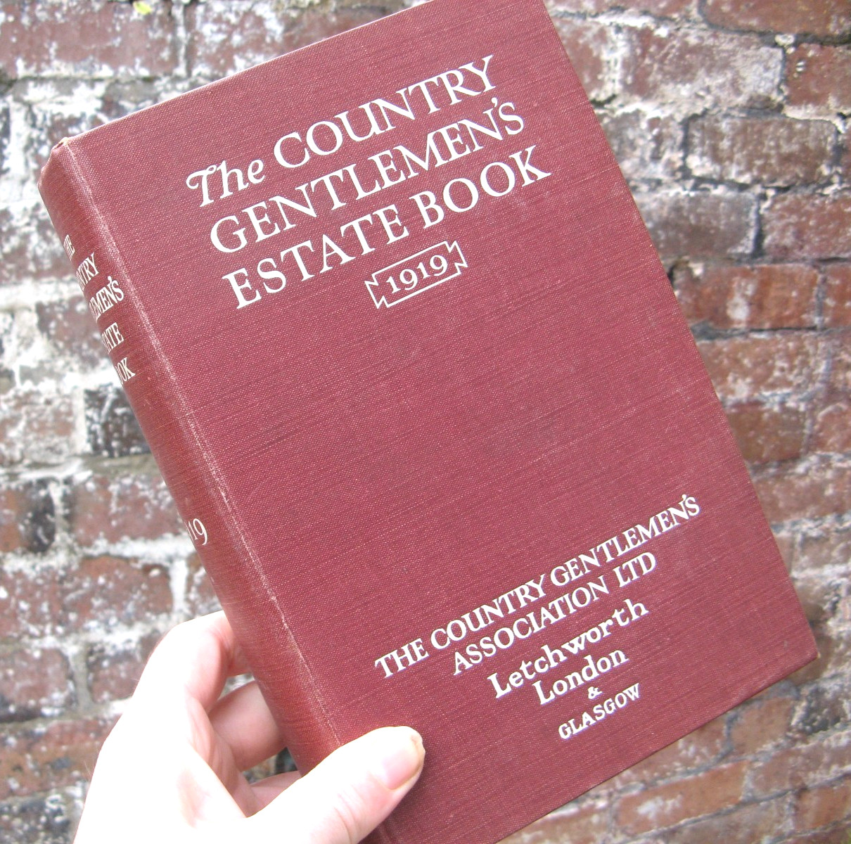 1919 The Country Gentlemen&rsquo;s Estate Book
