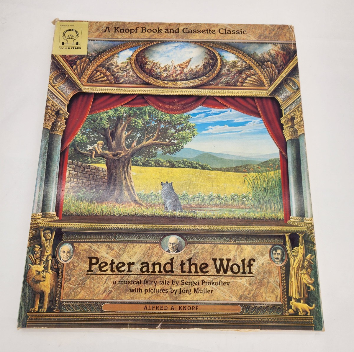 Peter and the Wolf A Knopf Book & Cassette By Sergei Prokofiev Musical Fairytale