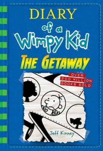 The Getaway (Diary of a Wimpy Kid Book 12) – Hardcover By Kinney, Jeff – GOOD