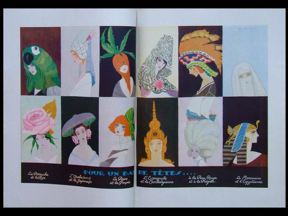 FEMINA 1922 – FRENCH FASHION MAGAZINE – BRUNELLESCHI, LANVIN, PREMET, POIRET