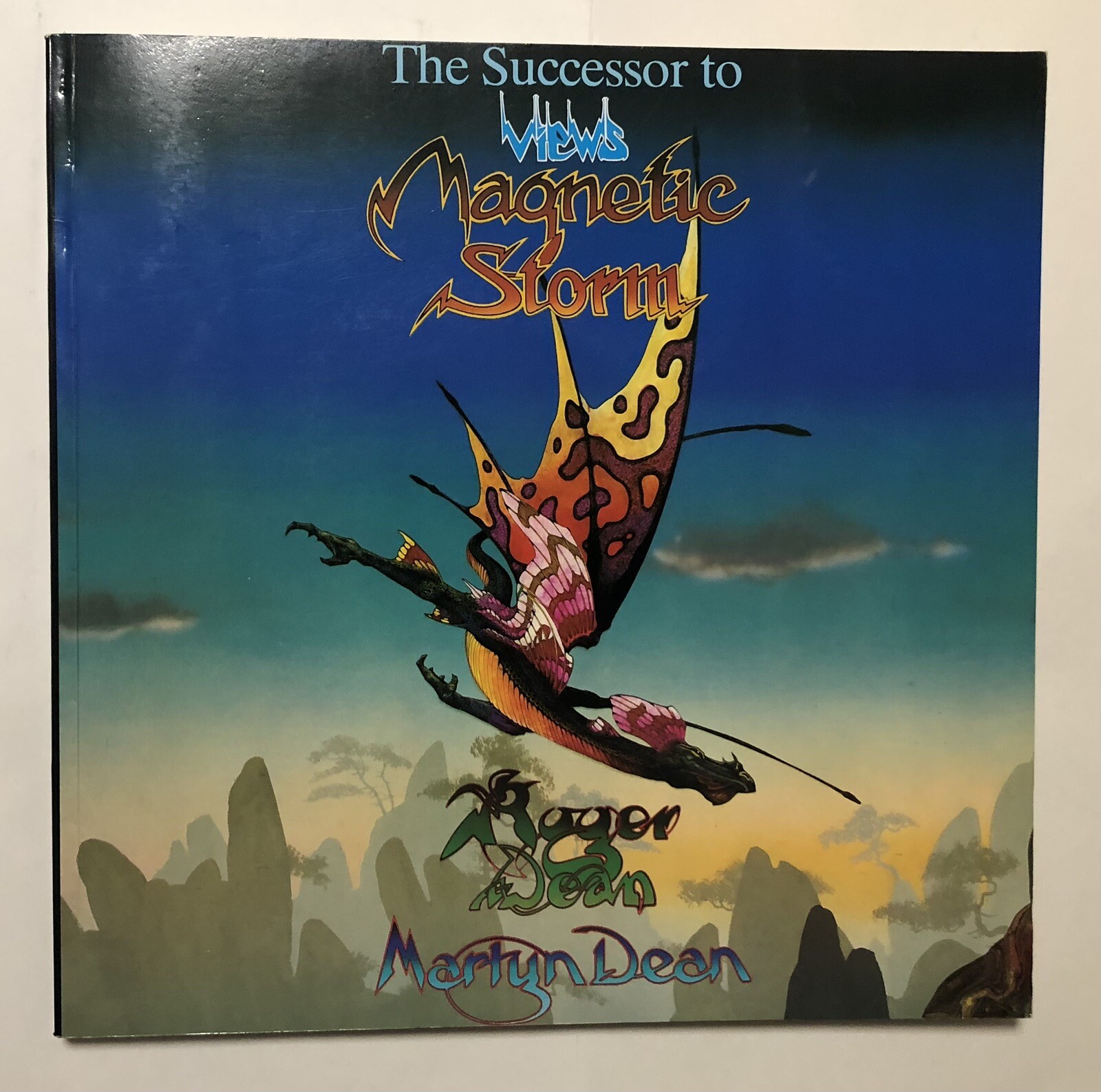 Roger Dean & Martyn Dean: Magnetic Storm. Signed. Softcover.