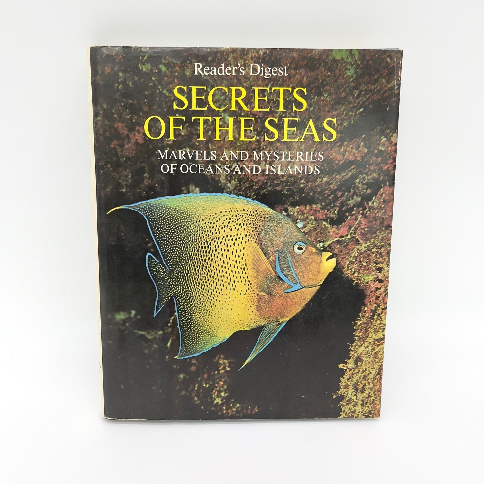 Vintage Readers Digest Secrets of the Seas Book Hardcover Nature Coastal 1970s