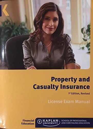 Property+Casualty – Paperback, by Kaplan Financial Education – Very Good o