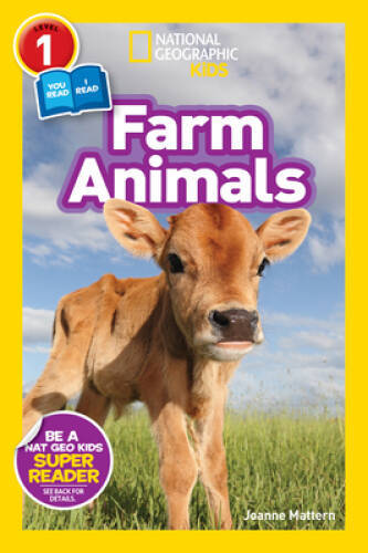 National Geographic Readers: Farm Animals (Level 1 Co-reader) – VERY GOOD