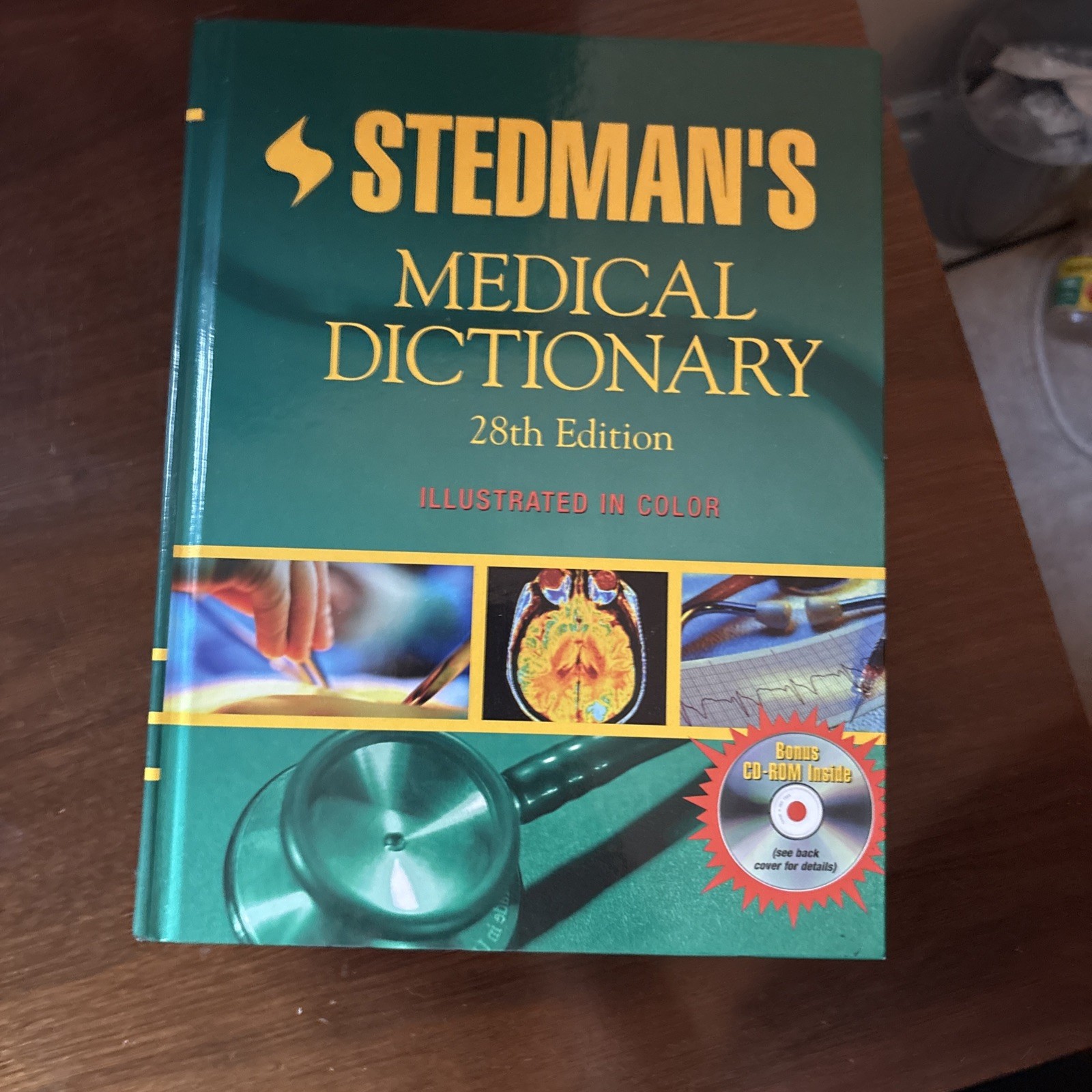 Stedman&rsquo;s Medical Dictionary 28th edition with CD-ROM 100 OZ. Color
