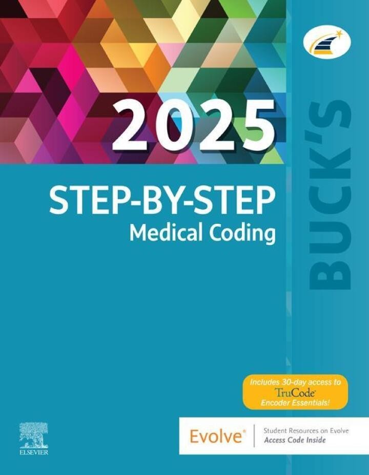 Buck&rsquo;s Workbook for Step-By-Step Medical Coding, 2025 Edition by Jackie…