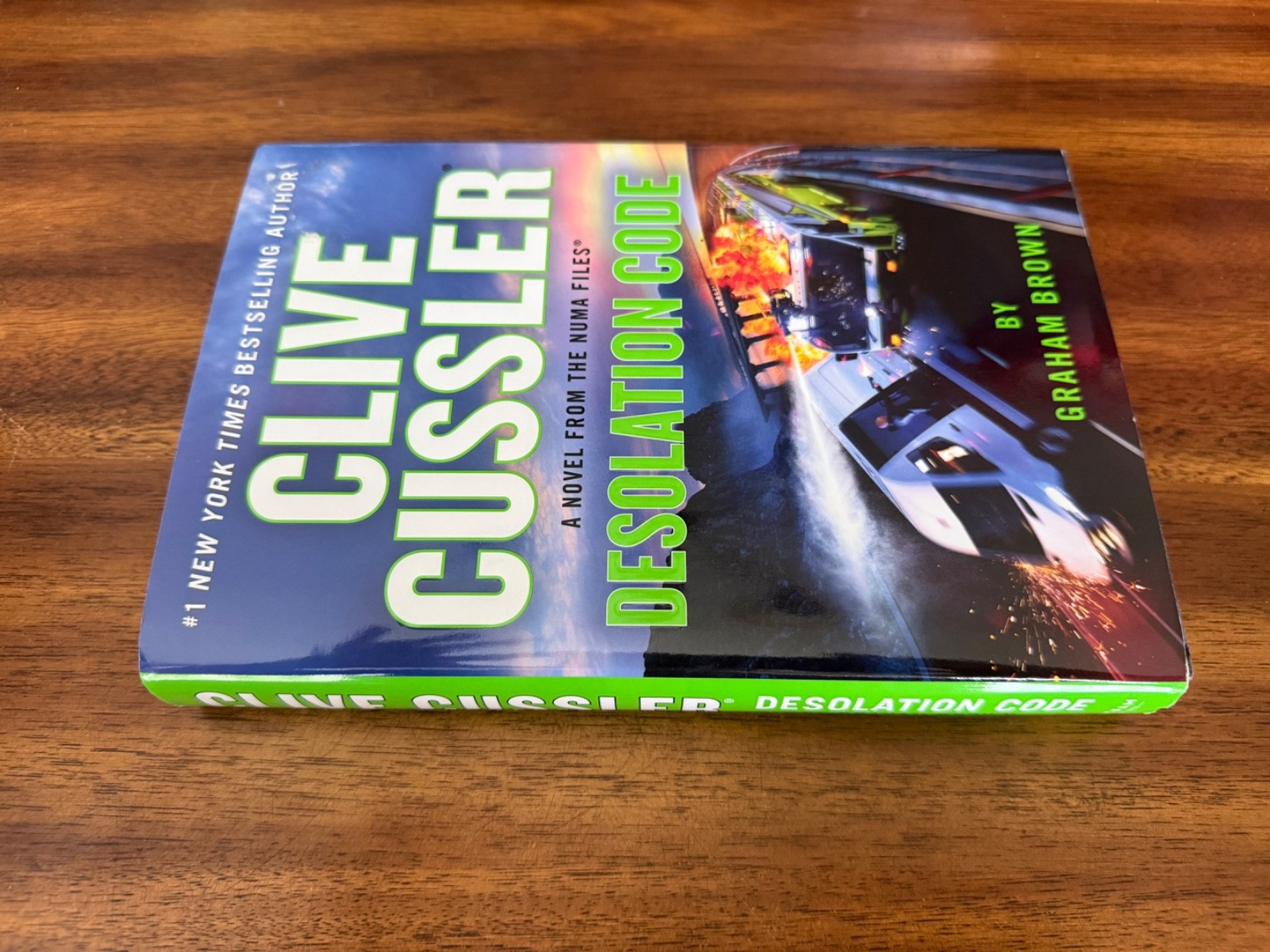 Clive Cussler Desolation Code by Graham Brown (2024, Hardcover) FREE SHIPPING