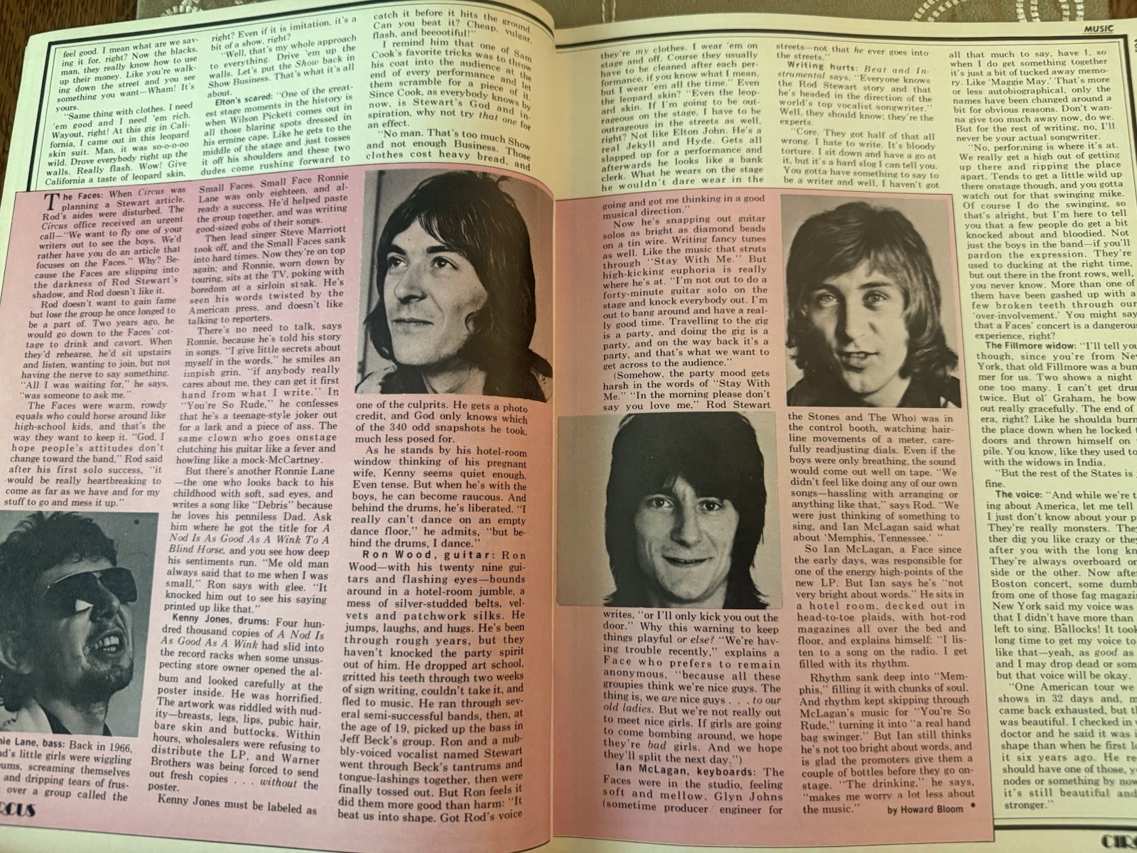 Circus Magazine March 1972 ELP Yes Rolling Stones Ship Free In USA