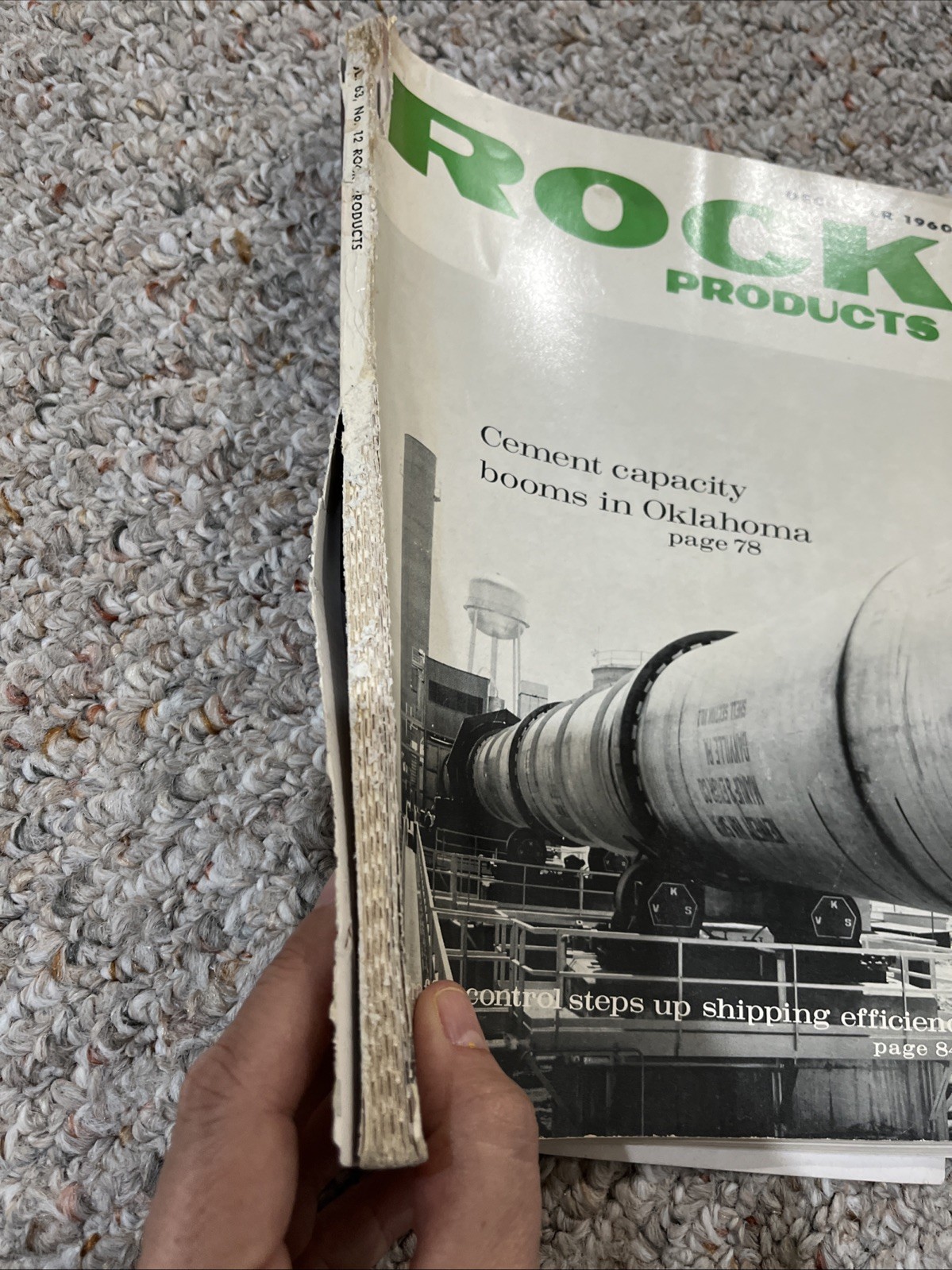 December 1960 ROCK PRODUCTS Magazine – 180 Pages!