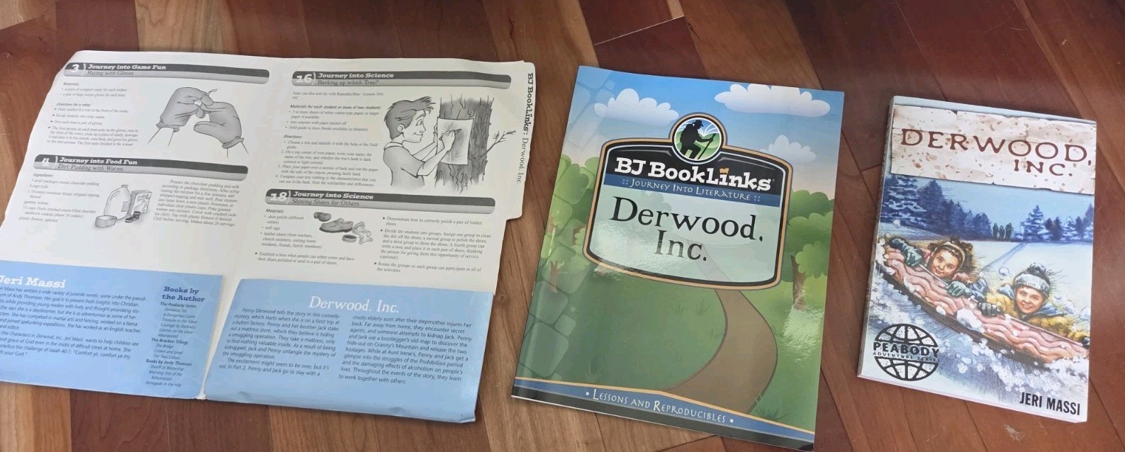 BJU Booklinks Derwood Inc Journey Into Literature Unused Book & Lessons