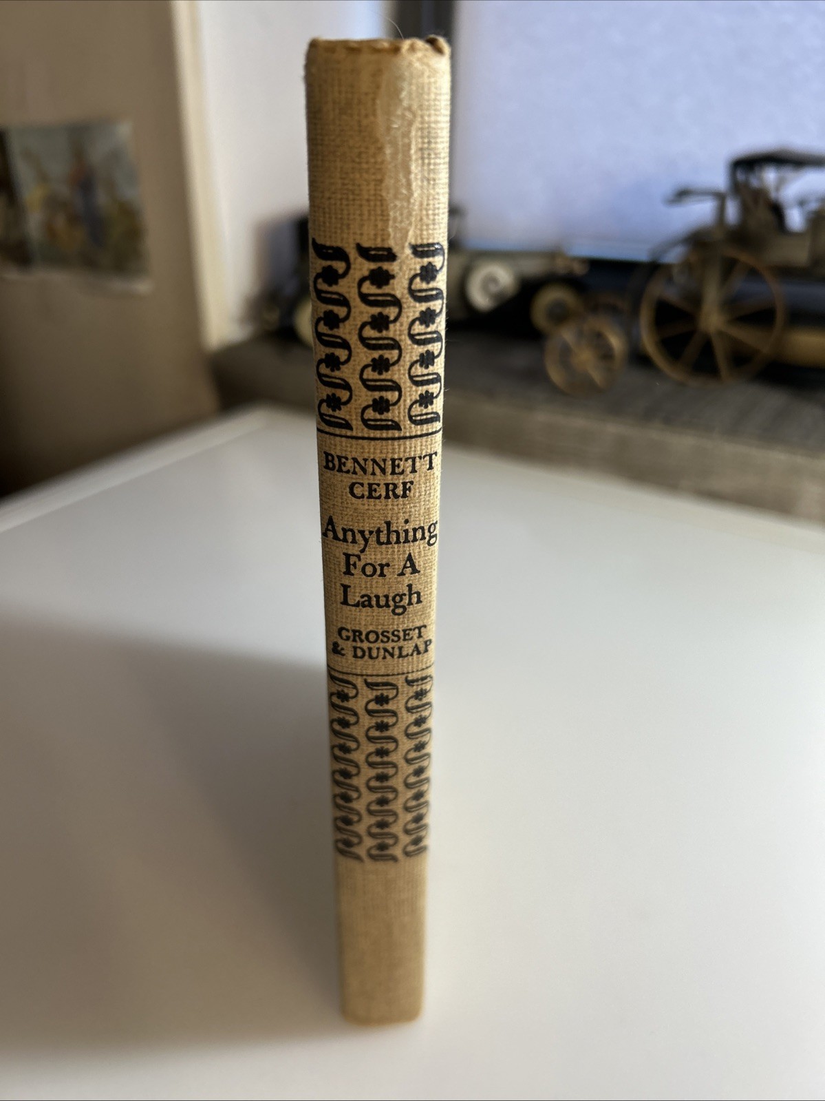 Anything For A Laugh Bennet A. Cerf Joke/Humor Book 1946 Vintage 📕 2900
