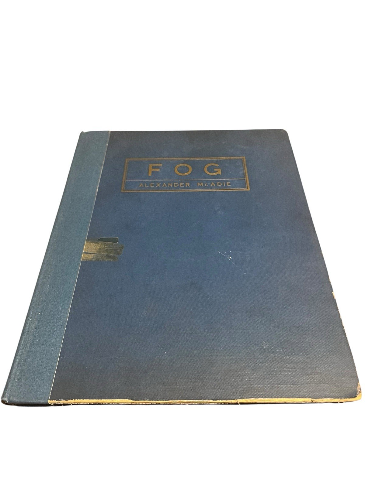 FOG, 1934,Alexander McADIE,Photographic Illustrations Hardcover