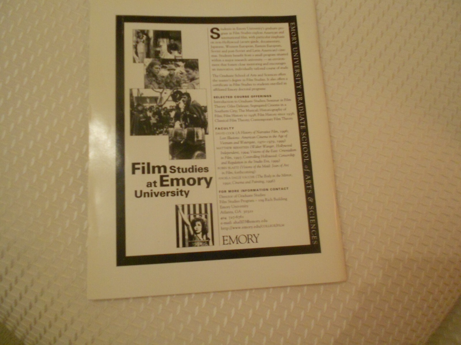 FILM QUARTERLY VOL 53, NUMBER 1 1999 ISSUE