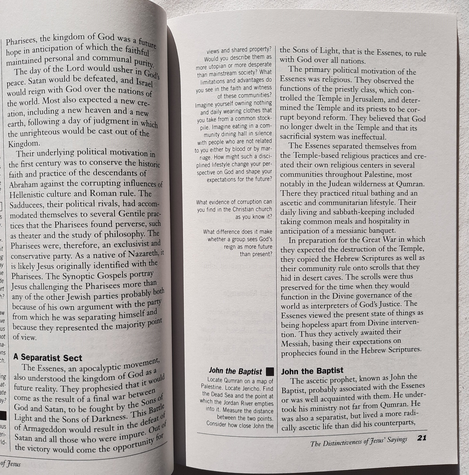Kingdom Sayings of Jesus by Denise L. Stringer (VERY GOOD, 2003, PBK, 102 pages)
