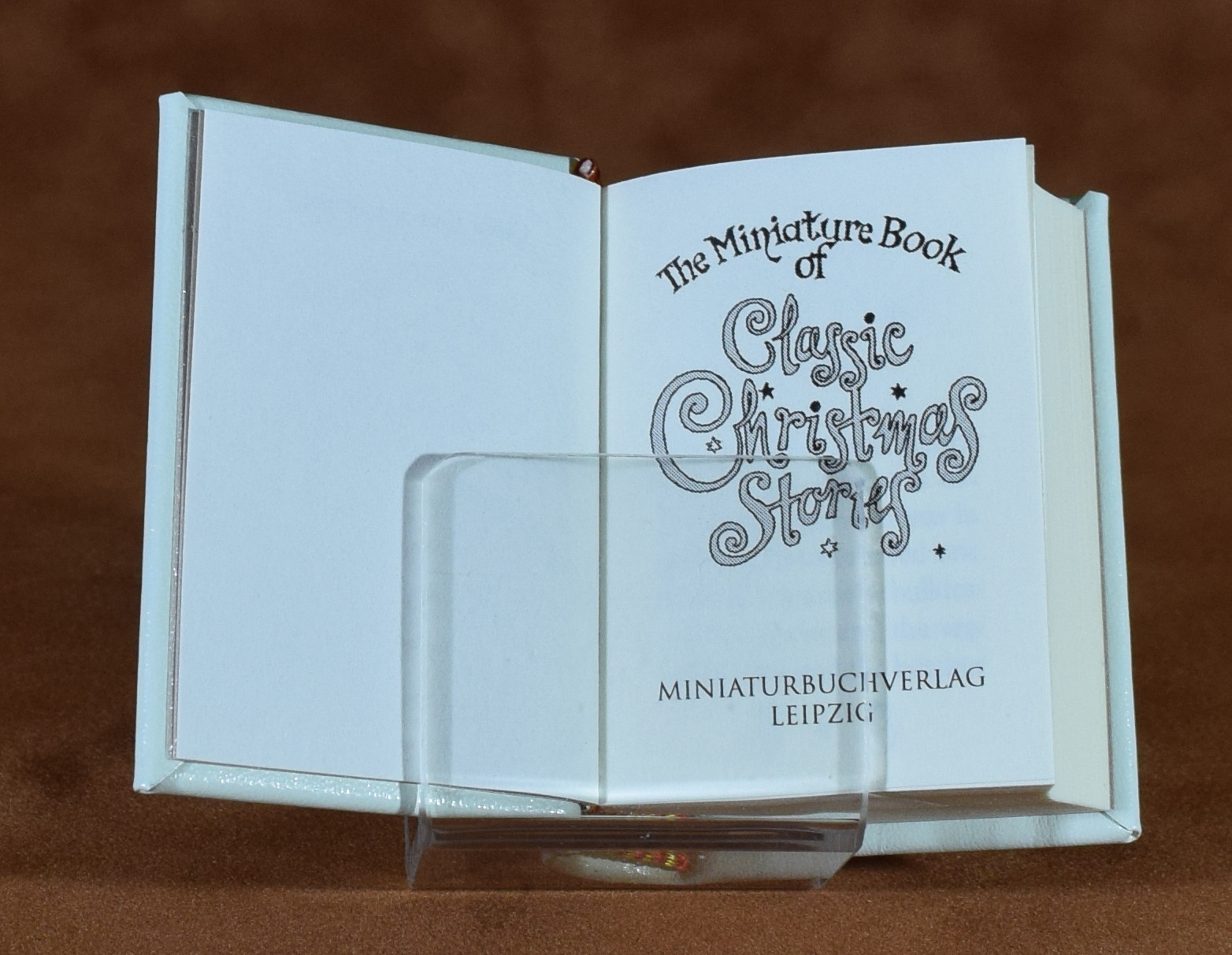 MINIATURE BOOK Classic Christmas Stories