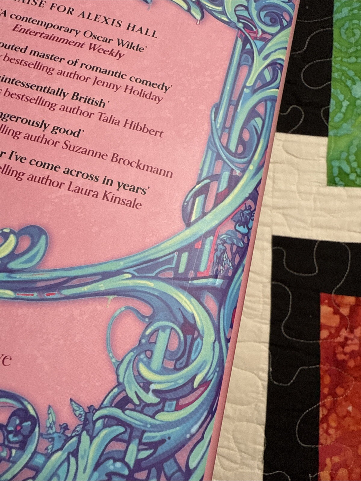 Illumicrate Afterlight Special Edition Mortal Follies Alexis Hall Stenciled Edge