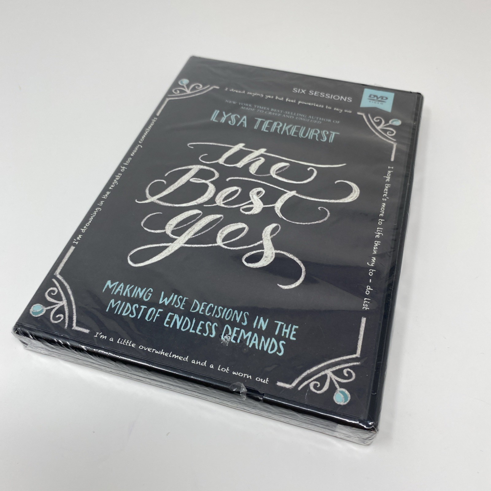 The Best Yes Study Making Wise Decisions DVD NEW w/ WEAR FREE SHIPPING!