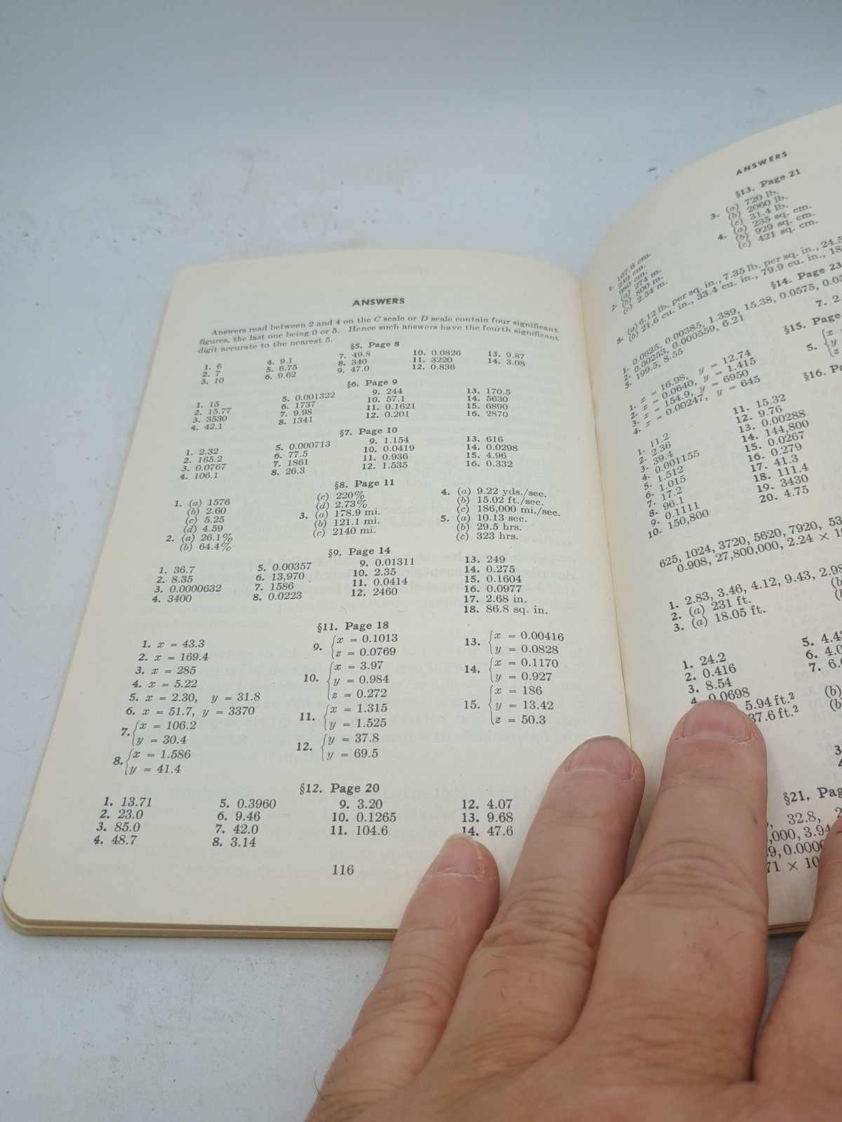 1947 K&E Slide Rule Manual No. 4081 Log Duplex Vector Keuffel & Esser Booklet
