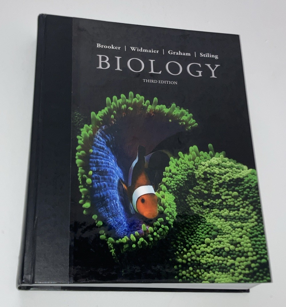Biology, Third Edition By Robert Brooker – New Condition
