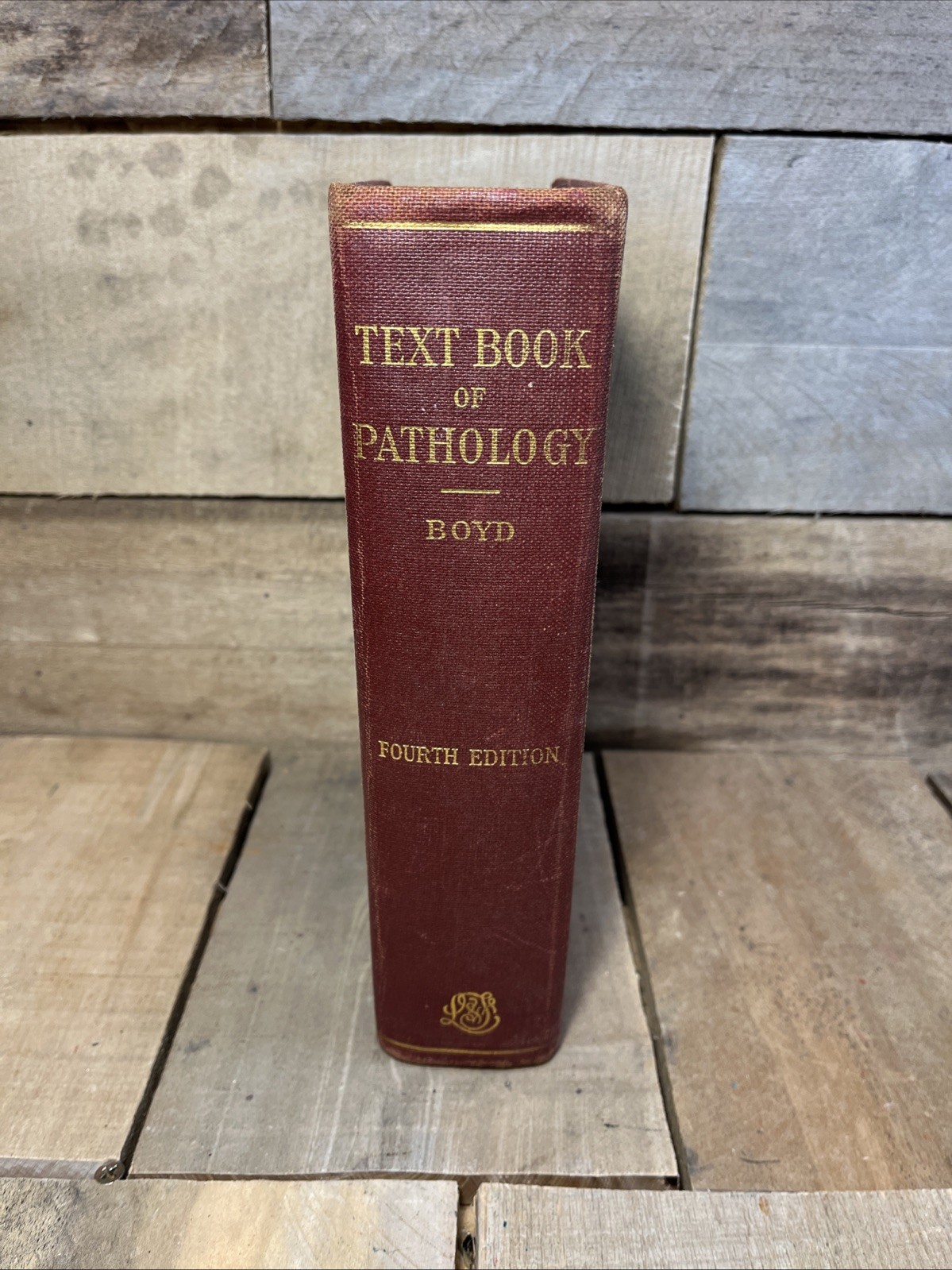 A Textbook Of Pathology by William Boyd Hardcover 1943 4th edition Fourth HBA