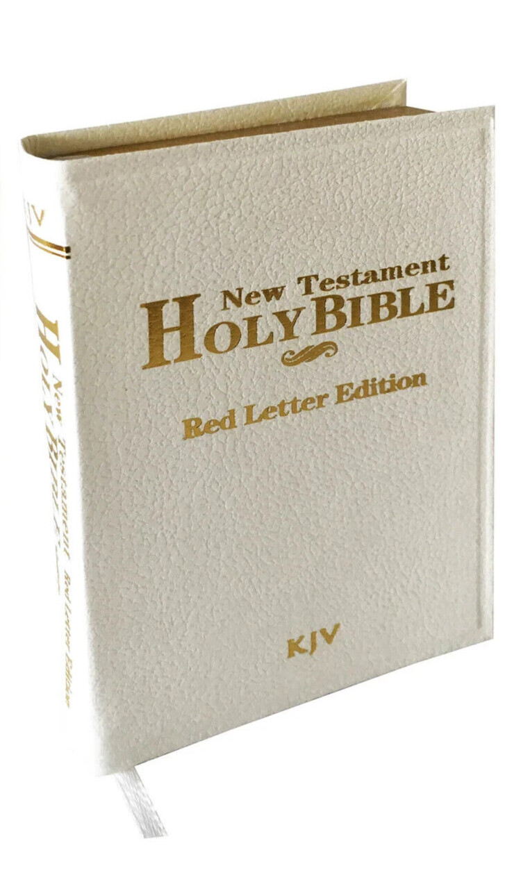 The Holy Bible KJV Pocket Size Bible/ Buy 2 and get 1 FREE New Testament White