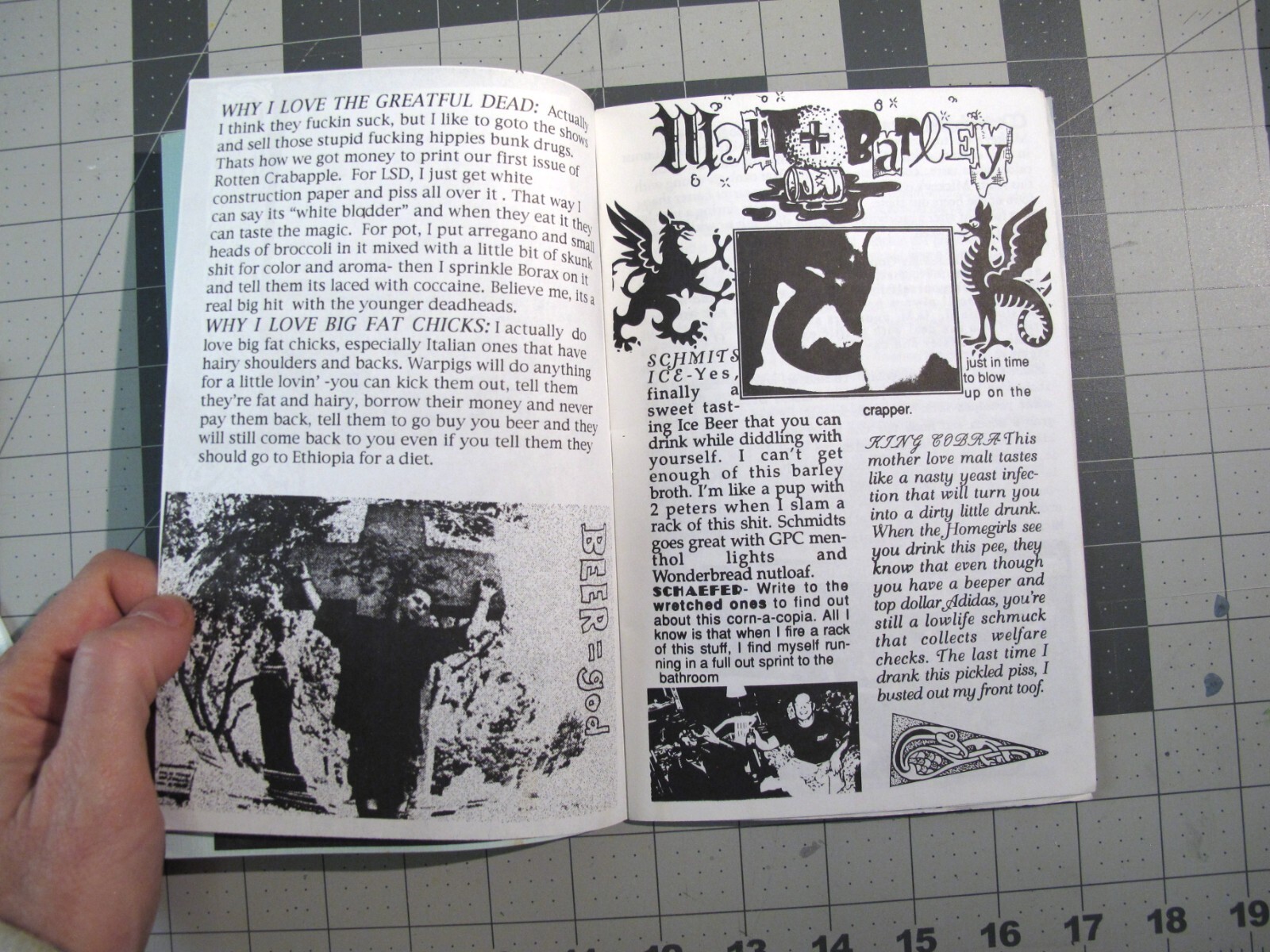 vtg 1990s Goth – Rotten Crabapple Zine #11 Catalogue shirts reviews +