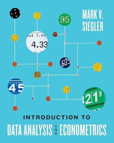 Introduction to Data Analysis and – Paperback, by Siegler Mark V. – New