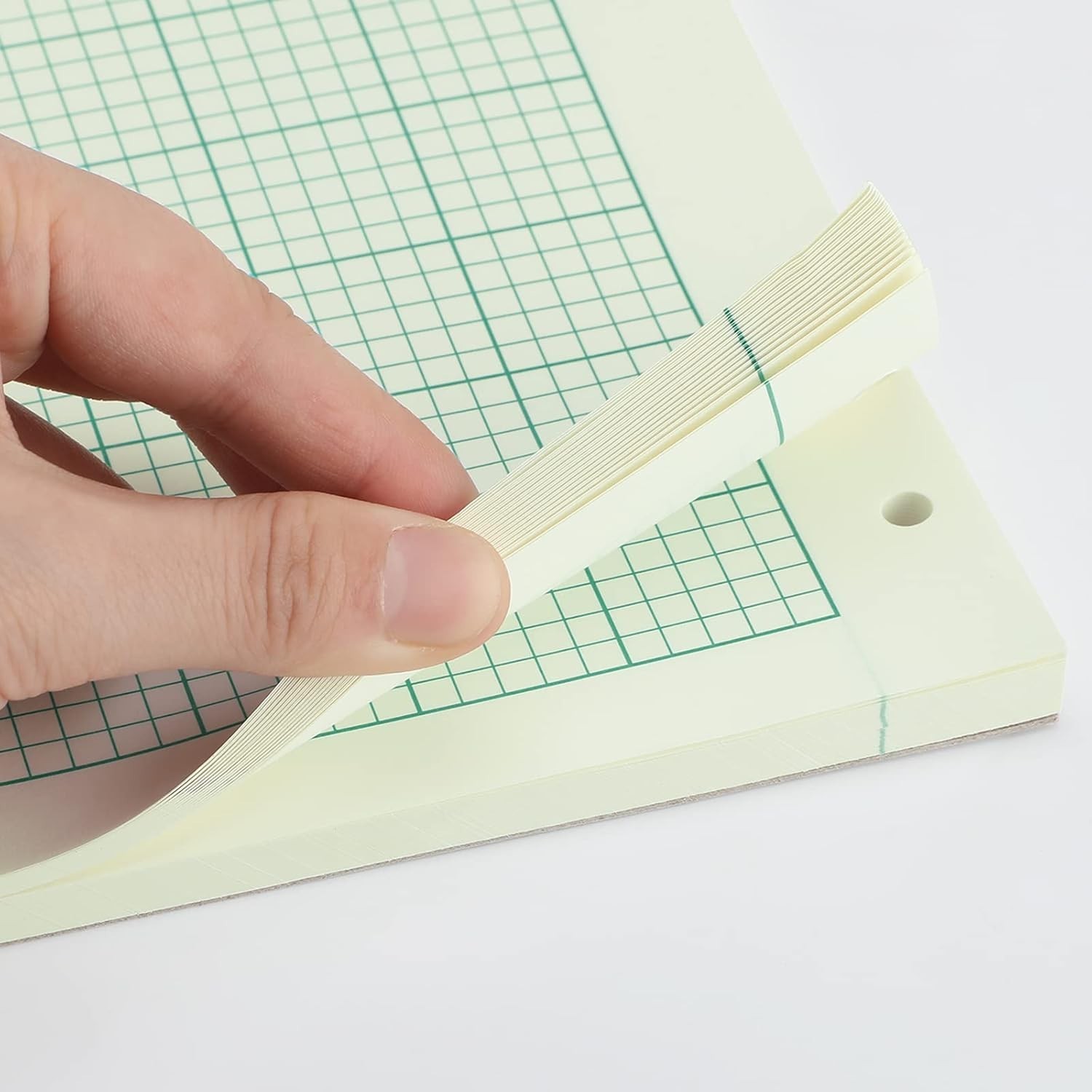 Engineering Computation Pad 8.5×11 Inches Graph Paper Notepad 5 Squares per Inch