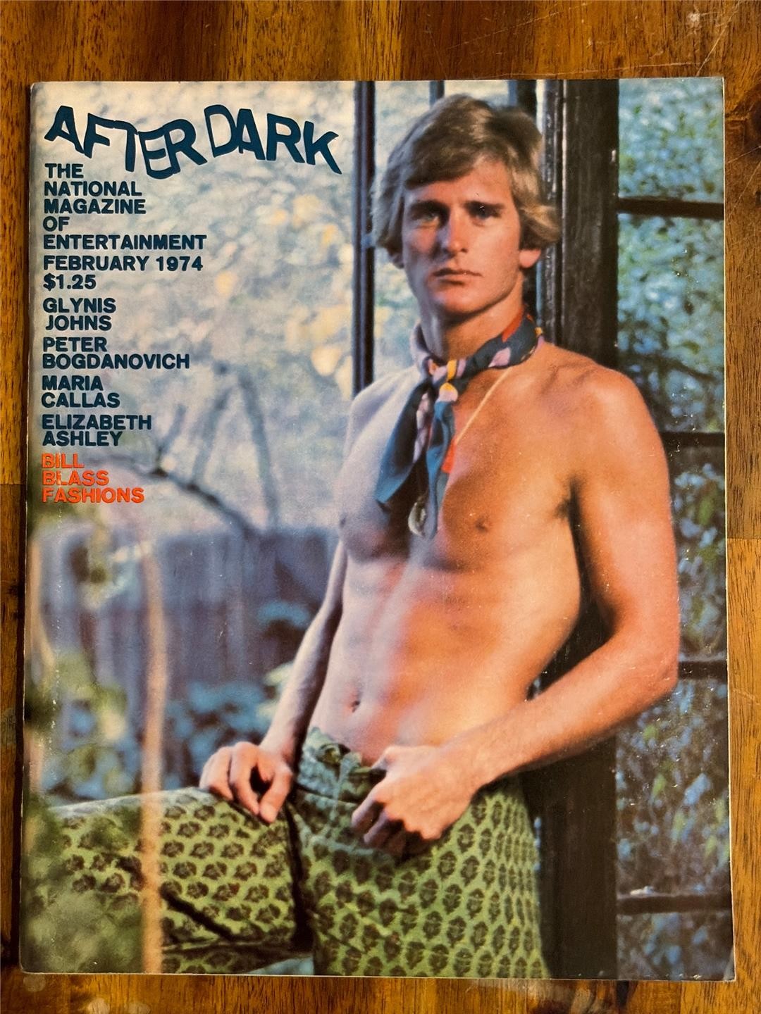 AFTER DARK entertainment magazine BILL BLASS FASHIONS 2-74