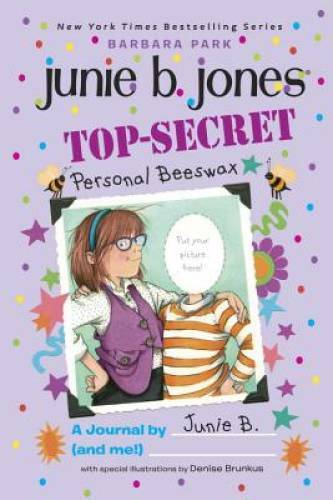Top-Secret, Personal Beeswax: A Journal by Junie B. (and Me!) – Hardcover – GOOD